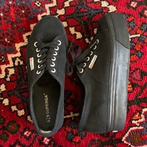 SUPERGA platform shoes!
